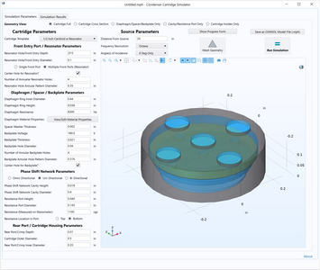 Application for Simulating Acoustic Response of Condenser Microphone ...