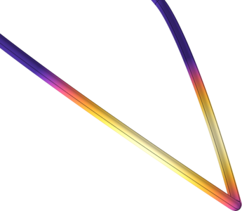 基于热发射钨灯丝针尖的COMSOL Multiphysics®三维数值模拟