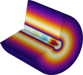 Microwave plasma simulations for PECVD