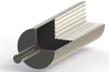 Thermal Modeling of a Honeycomb Reformer Including Radiative Heat Transfer