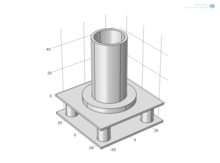 Simulating Experimental Conditions of the HIIPER Space Propulsion Device