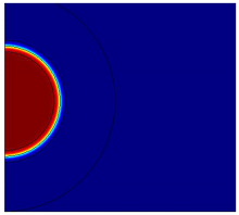 Near-Wall Dynamics of Microbubbles in an Acoustical Trap