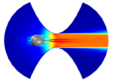 关于气泡在LIMCA系统中变形的数值模拟