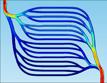 Simulation and Verification of Bionic Heat Exchangers with COMSOL ...
