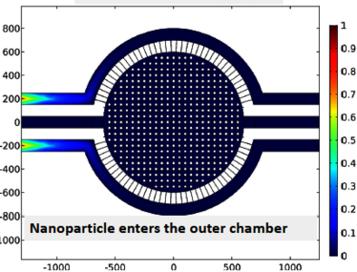 Simulation of Interstitial Nanoparticle Flow for Development of Tumor-On-A ...