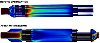 Flow Distributor Optimization in a Tubular Reactor