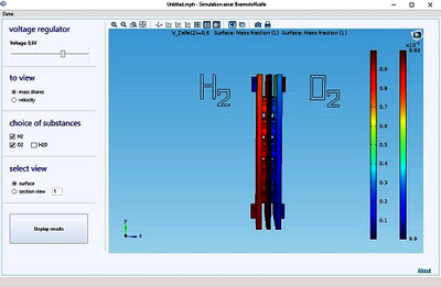 Visualisation of the Internal Processes of a Fuel Cell with the Help of an ...