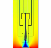 基于 COMSOL 的 HVPE 法 GaN 单晶生长过程模拟