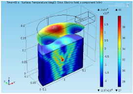 Simulation of a Microwave Applicator for the Treatment of Petroleum ...