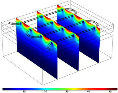 Analysis of Asphalt Solar Collectors Using a Finite Element Approach