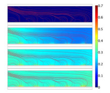 A Mean Field Approach to Many-particles Effects in Dielectrophoresis