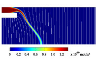 Modeling Ion Motion in a Miniaturized Ion Mobility Spectrometer