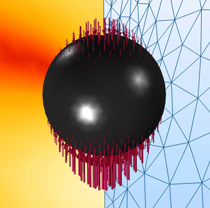 Acoustic Upside-Down Levitator with a Solid Sample