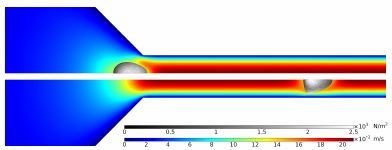Computational Biophysics in COMSOL®: FSI-Simulations of Cells in a ...