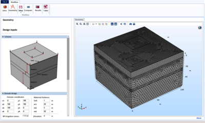 A Computational App for a Proper Evaluation of the Irrigation Effect Over ...