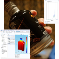 Calculation of the Helmholtz Resonator Using COMSOL® in an Acoustic Lecture