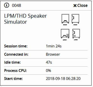 Advanced Loudspeaker Calculator – an Example of COMSOL® Apps Utilization