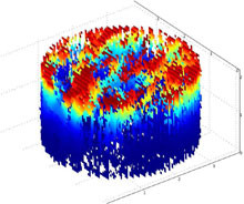 Modeling Contaminant Diffusion in Highly Complex Rock Structures