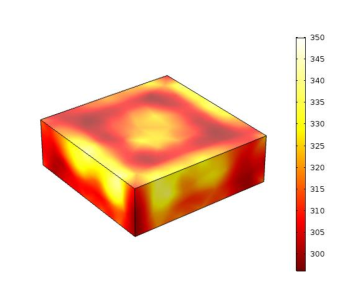 四端口微波扫频加热模型的数值建模与分析