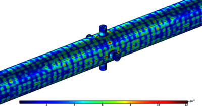 Numerical Optimization of the Ultrasonic Cleaning Technique for Pipelines