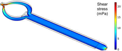 Simulation of Oxygen Transport and Cellular Uptake in a Microphysiological ...