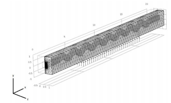 Numerical Modeling of Single-Phase Fluid-Flow in Wavy Micro-Channels