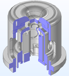 Multiphysics in electron beam simulation
