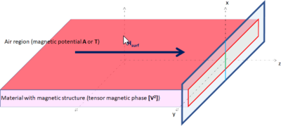Coupling the domains structure and Tensor Magnetic Phases with AC/DC fields ...